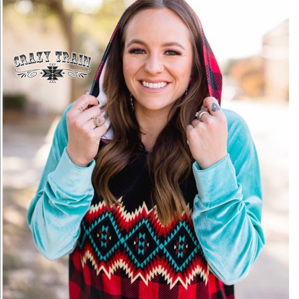 Leave her wild hoodie